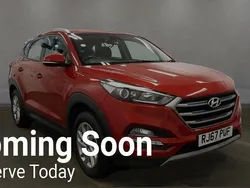 Red Used 2017 Hyundai Tucson SE SUV | £7,790 (Fair price)