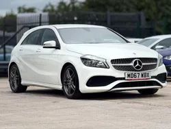 White Used 2017 Mercedes A180 Executive Hatchback | £11,498 (Fair price)