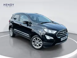 Black Used 2018 Ford Ecosport Titanium SUV | £8,999 (Fair price)