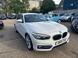 White Used 2015 BMW 116 Sport Line Hatchback | £5,495 (Fair price)