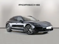 Jet black metallic Used 2025 Porsche Taycan Cross Turismo Sedan | £87,900