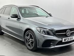 Used 2021 Mercedes C300e AMG line Estate | £20,959 (Fair price)