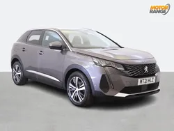 Grey Used 2021 Peugeot 3008 Allure Premium Hatchback | £14,695 (Fair price)