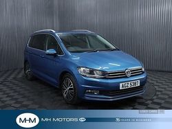 Blue Used 2016 VW Touran SEL MPV | £10,495 (Good price)