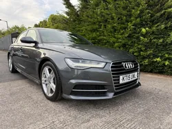 Grey Used 2015 Audi A6 S-Line Sedan | £8,995 (Expensive)