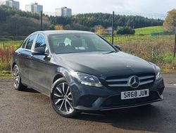Black Used 2018 Mercedes C220 SE Sedan | £13,498 (Good price)