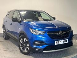Blue Used 2020 Vauxhall Grandland X SRi SUV | £10,491 (Good price)
