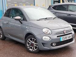 Grey Used 2019 Fiat 500 S Hatchback | £8,689 (Fair price)