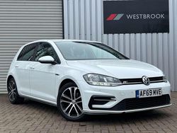 White Used 2019 VW Golf VII R-line Hatchback | £10,990 (Fair price)