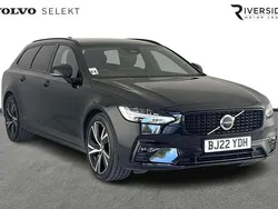 Onyx black Used 2022 Volvo V90 R-Design Estate | £24,490 (Fair price)