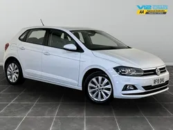 White Used 2019 VW Polo SEL Hatchback | £8,995 (Fair price)