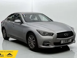 Silver Used 2014 Infiniti Q50 Premium Sedan | £6,950 (Fair price)