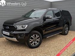 Black Used 2023 Ford Ranger Wildtrack Pickup | £19,990