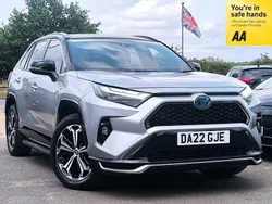 Silver Used 2022 Toyota RAV4 Hybrid Premium SUV | £24,695 (Expensive)