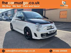Black/white Used 2012 Abarth 595 Turismo Hatchback | £6,490 (Fair price)
