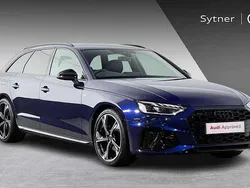 Blue Used 2025 Audi A4 Black Edition Estate | £32,750 (Expensive)