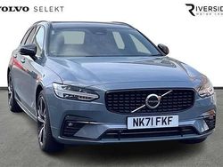 Grey Used 2021 Volvo V90 R-Design Estate | £25,950 (Fair price)