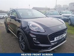Black Used 2021 Ford Puma Titanium SUV | £12,699 (Fair price)