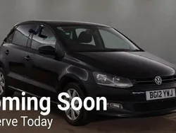 Black Used 2012 VW Polo Match Hatchback | £4,750 (Fair price)