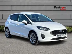 Frozen white premium paint Used 2022 Ford Fiesta Trend Hatchback | £11,350 (Good price)