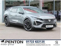 Grey Used 2024 Peugeot 408 GT Sedan | £21,690 (Super price)