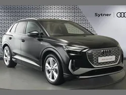 Black Used 2024 Audi Q4 e-tron S-Line SUV | £34,000 (Super price)