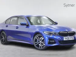 Blue Used 2020 BMW 330e M Sport | £19,500 (A bit pricey)
