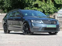 Quartz grey metallic Used 2017 Skoda Octavia vRS Estate | £14,295 (Fair price)