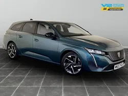 Blue Used 2022 Peugeot 308 Allure Premium Estate | £13,595 (Fair price)