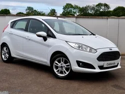 White Used 2014 Ford Fiesta Zetec Hatchback | £6,995 (Fair price)