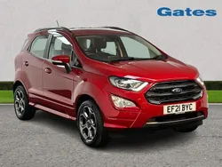 Red Used 2021 Ford Ecosport ST-Line SUV | £12,799 (Fair price)