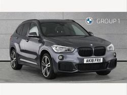 Mineral grey Used 2018 BMW X1 M Sport SUV | £16,400 (Fair price)