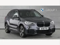 Mineral grey Used 2018 BMW X1 M Sport SUV | £16,400 (Fair price)