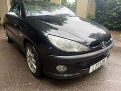 Black Used 2002 Peugeot 206 Cabriolet | £1,500