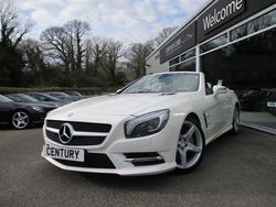 White Used 2016 Mercedes SL500 AMG Cabriolet | £20,895