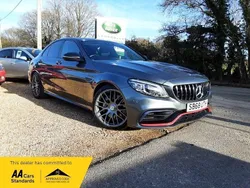 Grey Used 2018 Mercedes C63 AMG AMG Sedan | £34,975 (Fair price)