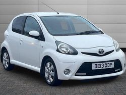 White Used 2013 Toyota Aygo Hatchback | £7,695 (Fair price)