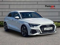 White Used 2023 Audi A3 S-Line Hatchback | £21,400 (Fair price)