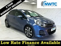 Blue Used 2015 Kia Rio 3 Hatchback | £5,995 (Fair price)