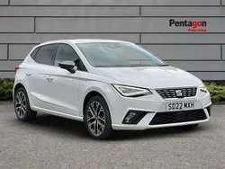 White Used 2022 Seat Ibiza XCELLENCE Hatchback | £15,200 (Fair price)