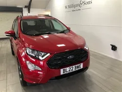 Red Used 2022 Ford Ecosport ST-Line SUV | £13,995 (Fair price)