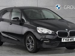 Black Used 2018 BMW 216 Active Tourer Sport Line MPV | £13,490 (Fair price)