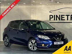 Blue Used 2015 Nissan Pulsar N-TEC Hatchback | £7,199 (Fair price)