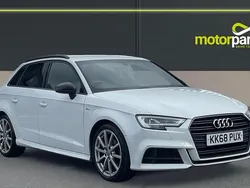 White Used 2019 Audi A3 Black Edition Hatchback | £12,495 (Good price)