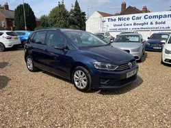 Blue Used 2015 VW Golf Sportsvan SE MPV | £7,195 (Good price)