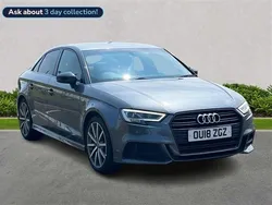 Grey Used 2018 Audi A3 Black Edition Sedan | £14,996 (Good price)