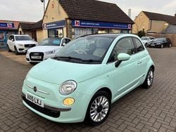 Green Used 2015 Fiat 500 Lounge Hatchback | £5,499 (Good price)