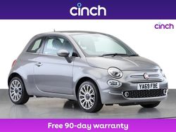 Grey Used 2019 Fiat 500 Star Hatchback | £9,149 (A bit pricey)