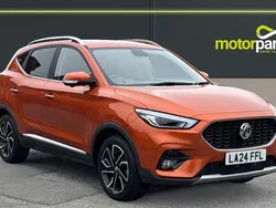 Hoxton orange metallic Used 2024 MG ZS Exclusive Sedan | £16,500 (Fair price)