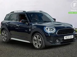 Blue/black Used 2021 Mini Cooper Countryman Comfort SUV | £21,199 (Fair price)